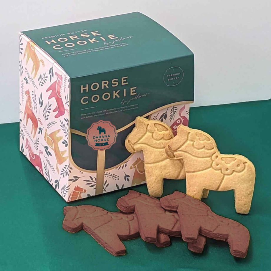JODHPURS ダーラナホースクッキー 5枚入り JODHPURS (ジョッパーズ) 乗馬用品＆ライフスタイル