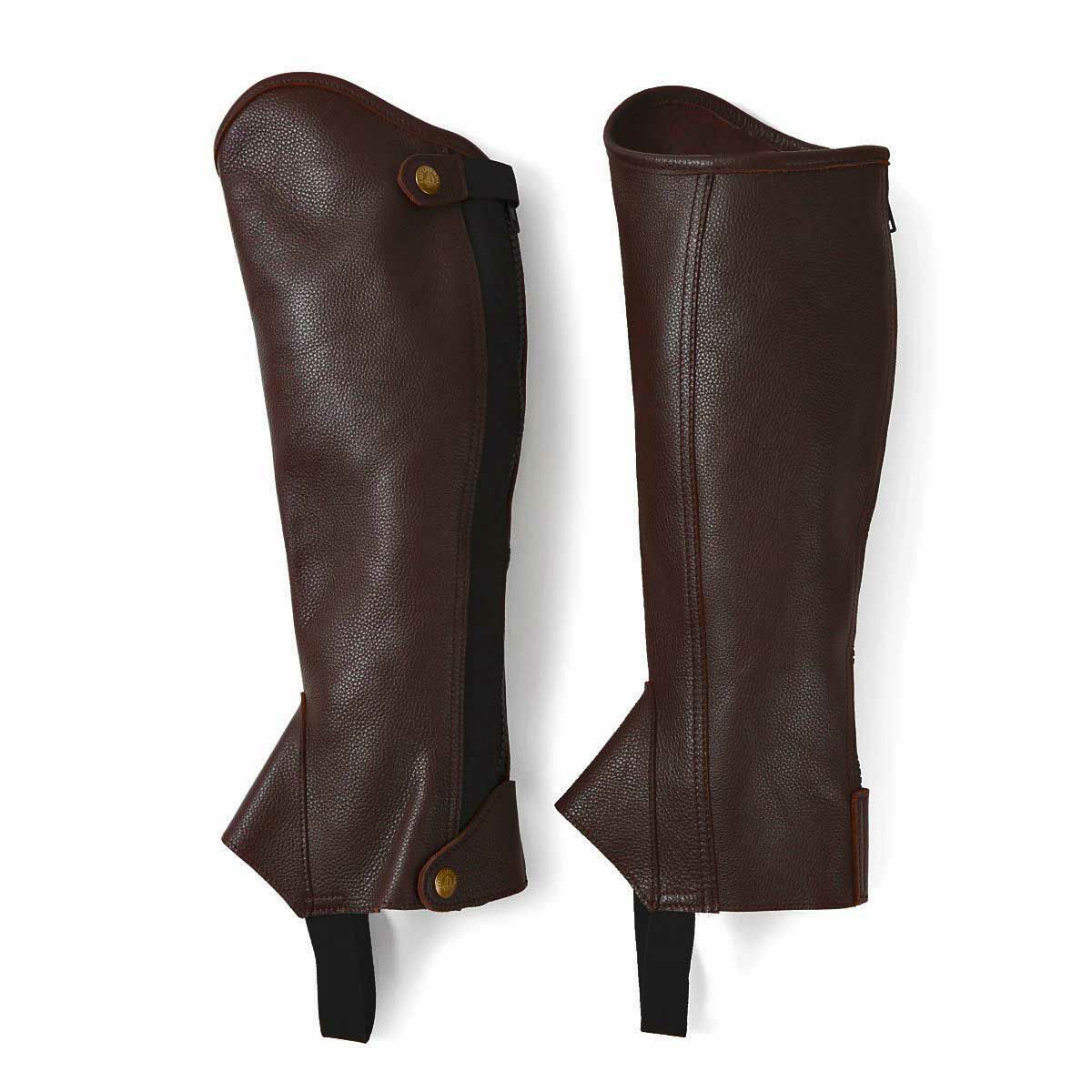 拍車なし】Ariat Chorus Chap SM レザー（乗馬用レザー製黒チャップス 