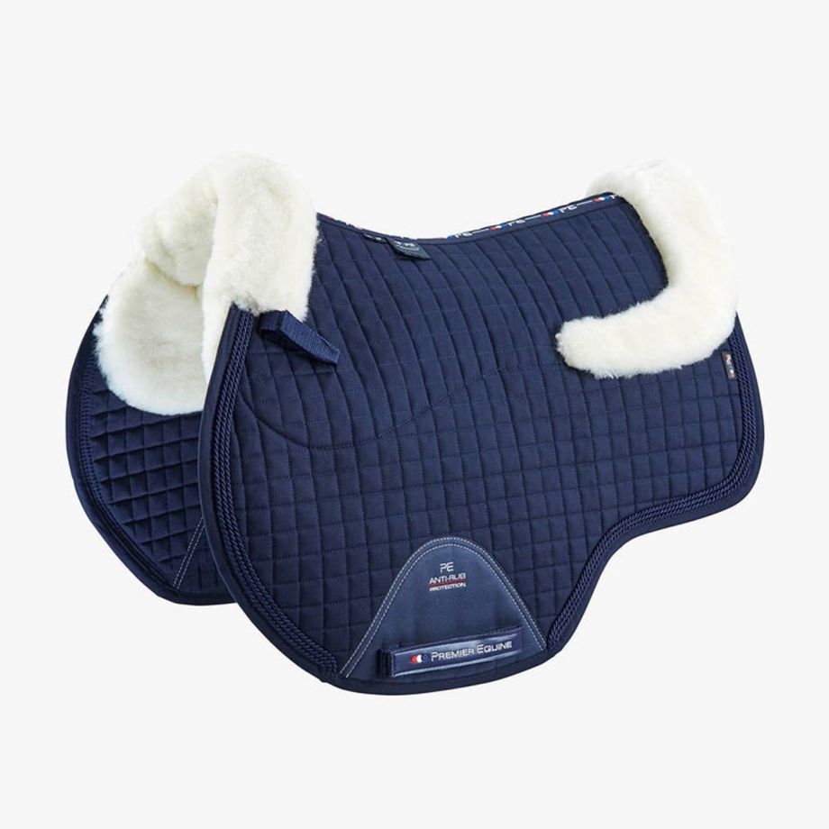 Premier Equine クローズコンタクト ヨーロピアン 羊毛付き サドルパッド | JODHPURS (ジョッパーズ) 乗馬用品＆ライフスタイル