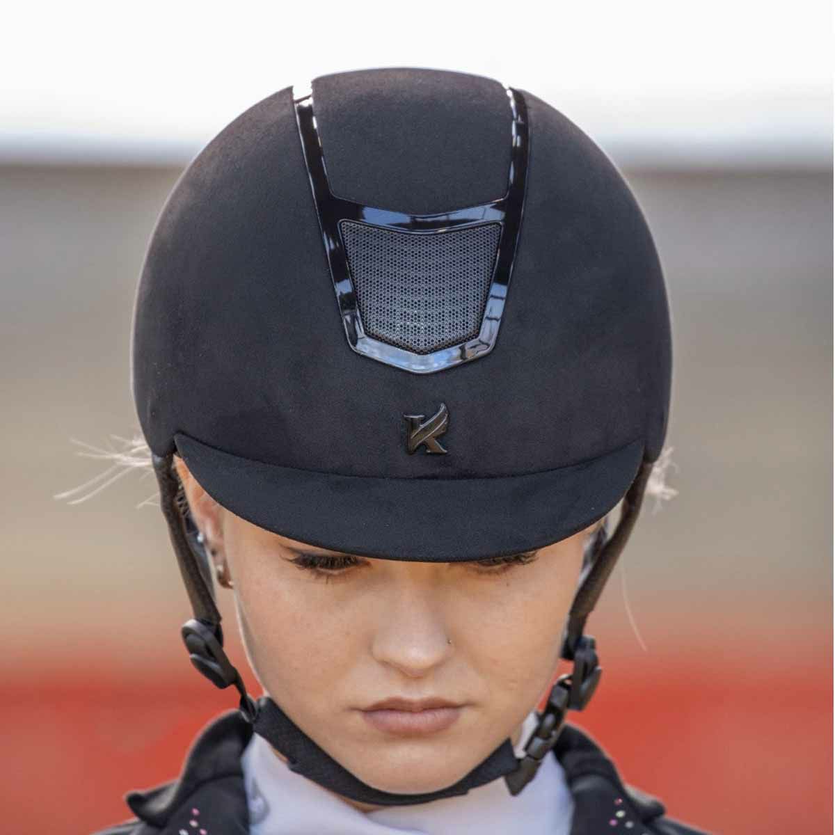 乗馬用ヘルメット ミスサムシールド 蒔い 