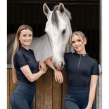 E・L・T ナンシー ジップシャツ 半袖 レディース|JODHPURS