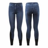 EQULIBERTA デニム キュロット フルグリップ レディース|JODHPURS (ジョッパーズ) 乗馬用品＆ライフスタイル