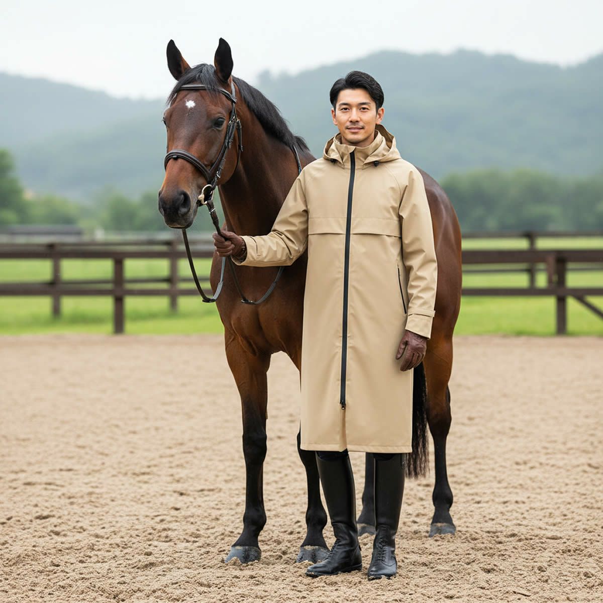 EQULIBERTA イージス 高機能レインコート ユニセックス|JODHPURS